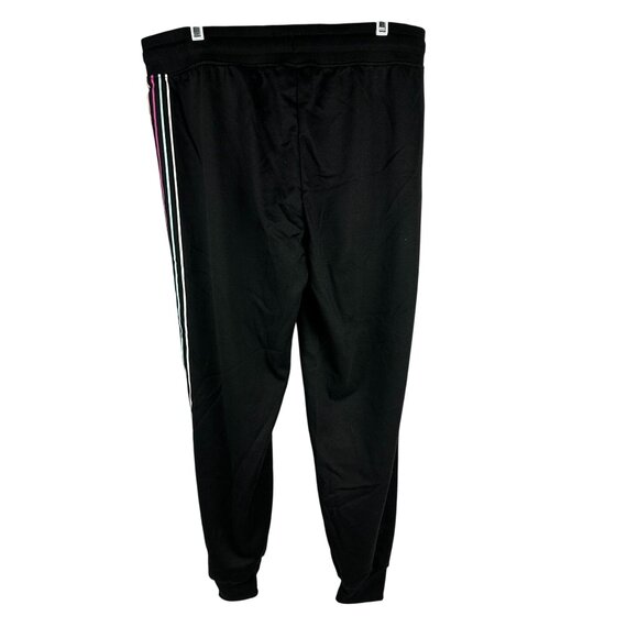 Bebe Sport Womens Jogger Pants Black Cotton/Polyester Blend Size L - Picture 4 of 6
